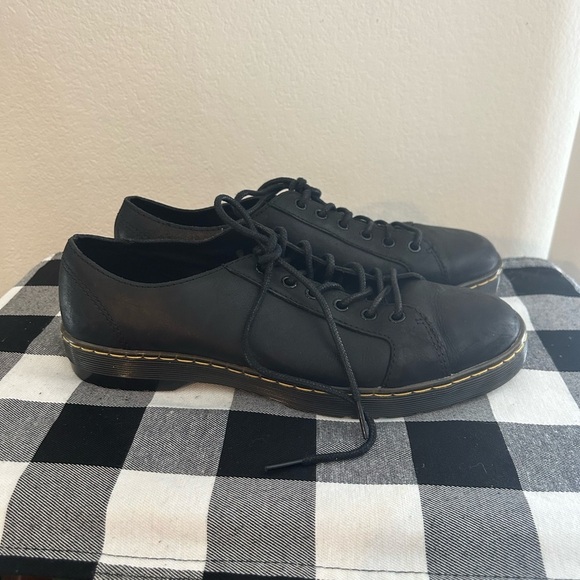 Dr Martens Wilbur Wyoming Mens Size 10 Ladies 11 In Black Academia preppy - Picture 1 of 13